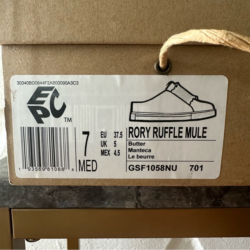 GENTLE SOULS by Kenneth Cole “Rory Ruffle Mule” - Picture 12 of 13